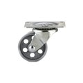 Richelieu 2 in Industrial Sintered Iron Wheel Swivel Plate Caster F25028